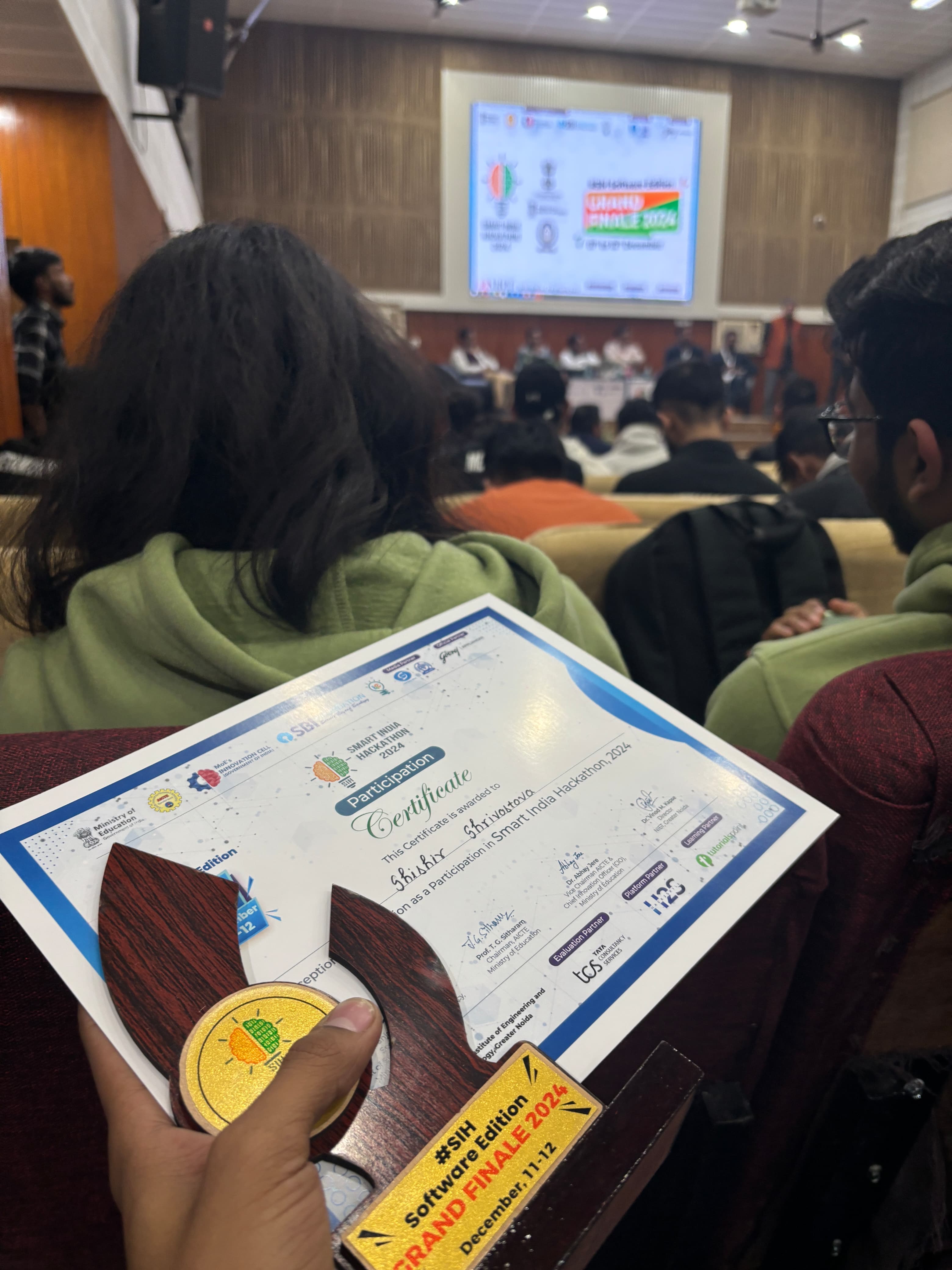 SIH 24 Award