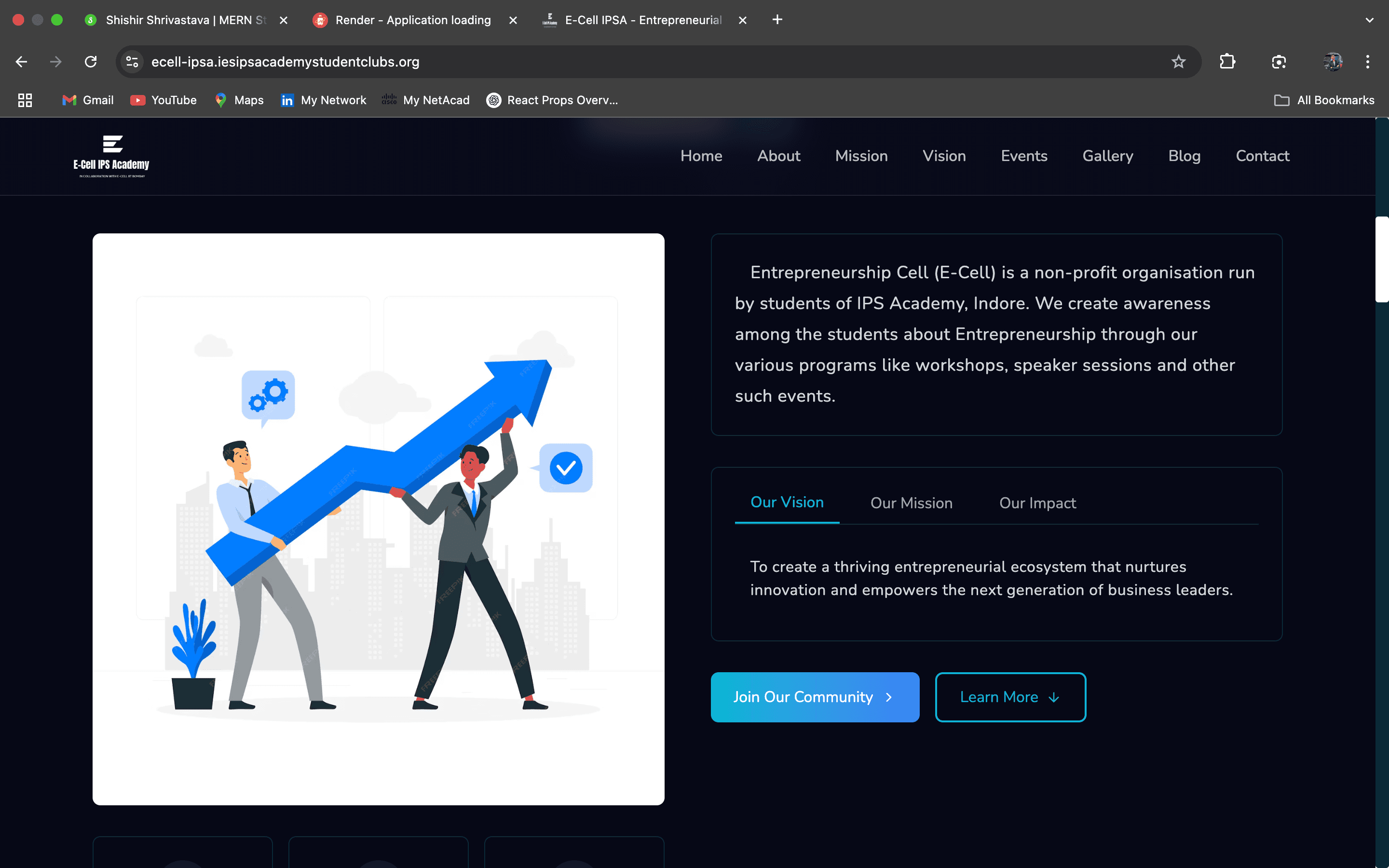 E-Cell IPSA — Web Lead