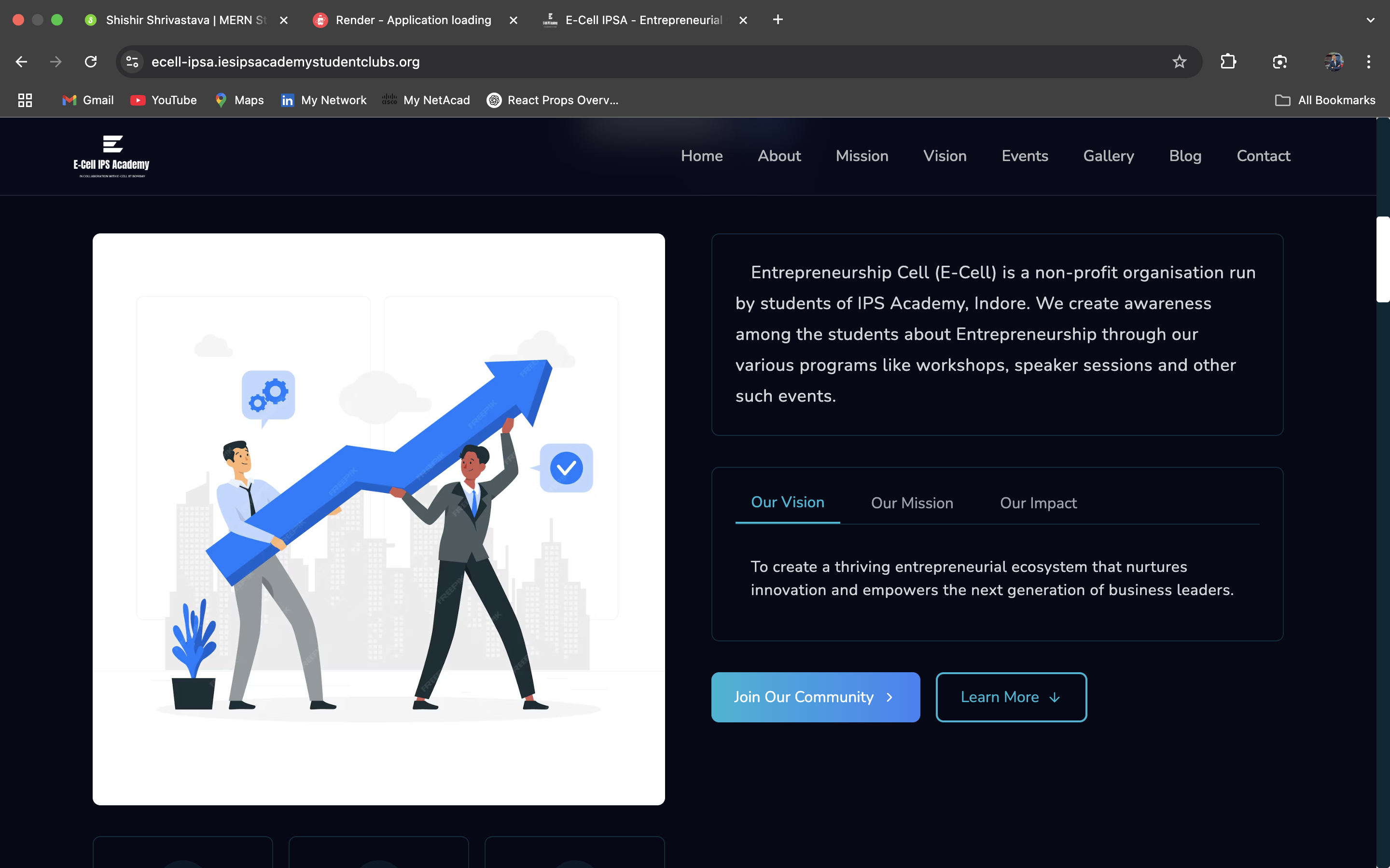 E-Cell IPSA project preview